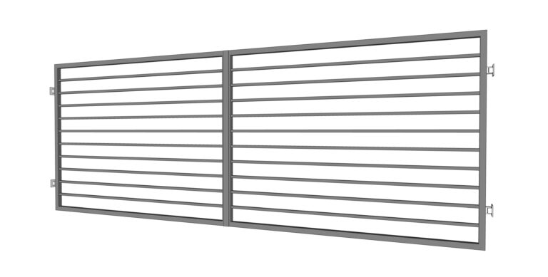 Dvoukřídlová brána HORIZONTÁL
